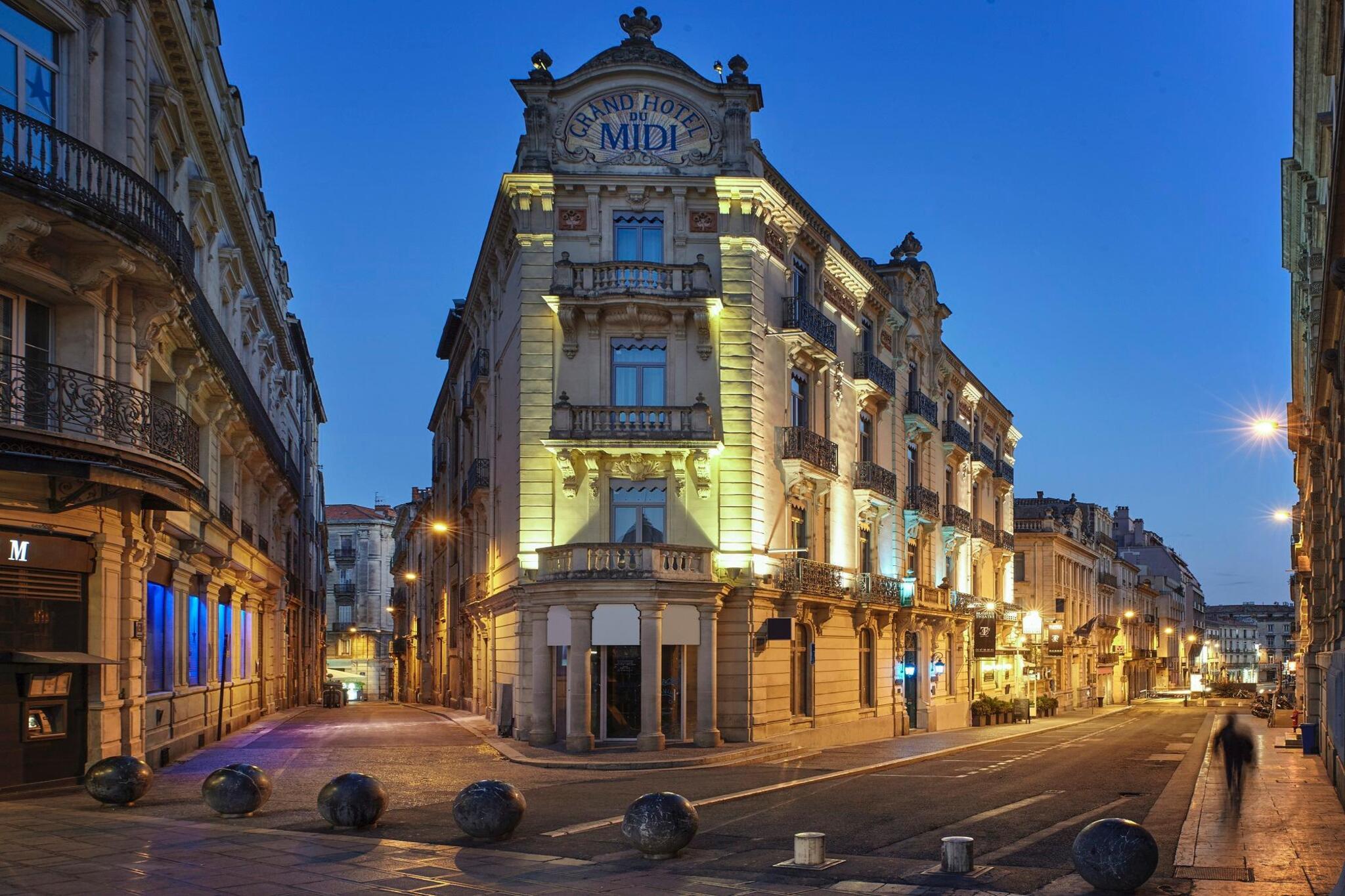 Grand Hotel Du Midi Montpellier - Opera Comedie Exterior foto